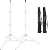7 Ft Portable Photo Video Tripod Stand with Carry Case - 2 Pack